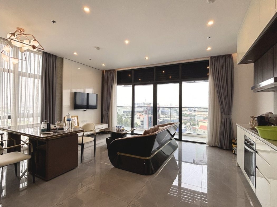 2-Bedroom Condo in Chroy Changvar in Chroy Changvar, Phnom Penh