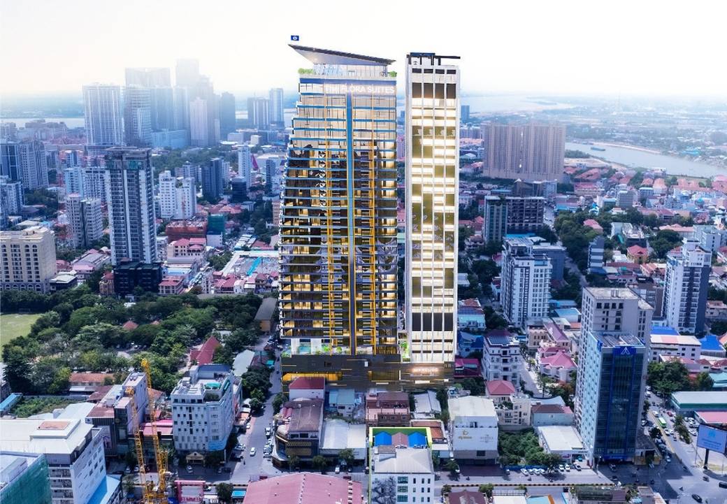 The Flora Suites condominium in BKK1